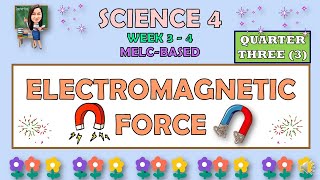 SCIENCE 4  QUARTER 3 WEEK 3 4  ELECTROMAGNETIC FORCE  MELCBASED [upl. by Meirrak]