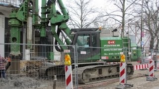 SENNEBOGEN BOHRGERÄT SPEZIALTIEFBAU GK DREHBOHRGERÄT [upl. by Aneehsal]