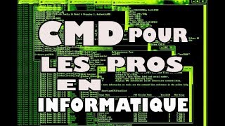 Tuto CMD pour les pros en informatique [upl. by Eiser]