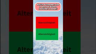 Habe ich Altersweitsicht [upl. by Westley199]