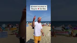 Jestem na plaży w Stegnie ale to rap shorts [upl. by Ramsa]