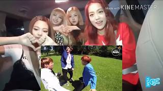 Blackpink funny reacts to BTS Jungkook more funny [upl. by Johann]