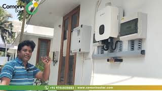 Solar Installation Customer Success Story Kerala  Mr Sujeeth Trivandrum [upl. by Pollux]