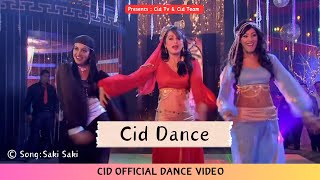 सीआईडी का डांस  Cid Dance HD  Purvi  Shreya amp Tarika  Stage dance  Saki Saki Song  Cid Tv [upl. by Fayola]