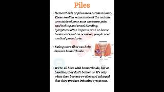 Piles hemorrhoids TYPES SYMPTOMS amp TREATMENT piles pharmacist informative bawasir shorts [upl. by Weidman]