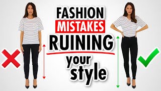 9 Fashion Mistakes RUINING Your Styleand HOW TO FIX [upl. by Pachton]