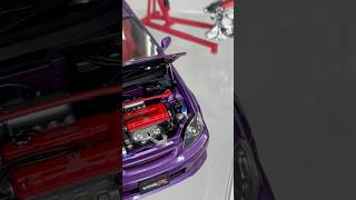 Civic EK9 Mugen MF10 Rims  Extreme Purple Exterior ‼️ Motorhelix Diecast Model Car [upl. by Yrmac917]