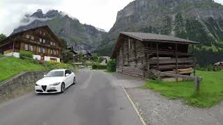 Grosse Scheidegg from Grindelwald  Indoor Cycling Training [upl. by Dijam]