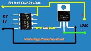 Over Voltage Protection Circuit  Protect Your Devices [upl. by Rodina]