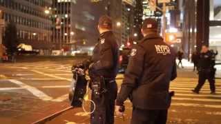 NYPD using LRAD on protesters [upl. by Anirahs17]