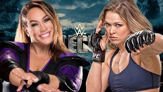 Nia Jax vs Ronda Rousey [upl. by Cinda]