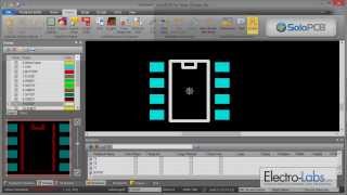 How to Create the SOIC8 Footprint in SoloPCB [upl. by Aihsel961]