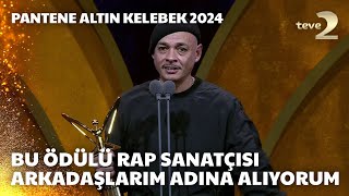 En İyi Rapçi – Ceza  Pantene Altın Kelebek Ödülleri 2024 [upl. by Ridinger]