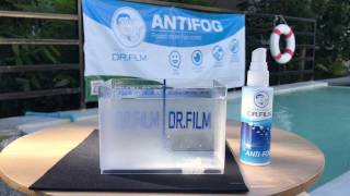 DR FILM ANTIFOG DEMOSTRATION [upl. by Hourihan]