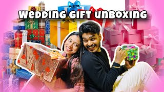 WEDDING GIFT UNBOXING 🎁 [upl. by Gytle]