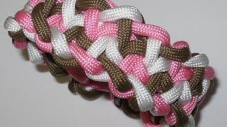 Paracord dreifarbig Anleitung  „Jagged Cacophony Barquot in Deutsch auch als Blog [upl. by Gibe]