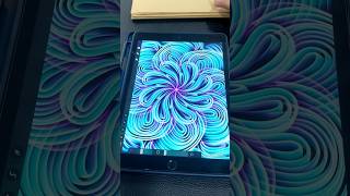 💖🩵💜✨ satisfying art digitalart youtubeshorts drawing procreate mandala artist [upl. by Llamaj]