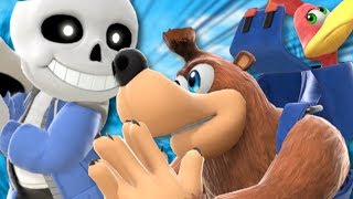 Super Smash Bros Ultimate  Banjo amp Kazooie All Moves Final Smash Victory Animations etc [upl. by Drehcir155]