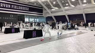 Northwestern Duals 2020 Tim vs UNC 1 [upl. by Florin412]