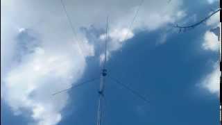 Sirio GPE27 58 cb antenna wind test [upl. by Packston]