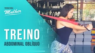 Treino abdominal oblíquo [upl. by Airitak]