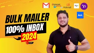 bulk mail sender software free 2024  bulk email sending from Gmail  Blazemailer Software [upl. by Atileda293]