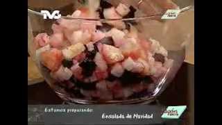 Receta para preparar Ensalada de Navidad [upl. by Waal]