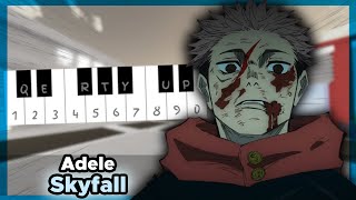 Adele  quotSkyfallquot  Simple Piano Cover Jujutsu Shenanigans [upl. by Wilde]