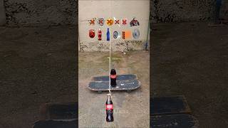 Garrafa de Coca Cola VS Garrafa de Coca Cola cocacola bottlebreaking asmr satisfatorio [upl. by Jeremiah]