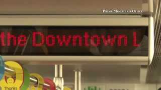 Highlights of the Opening of Downtown Line Stage 1 [upl. by Odirfliw464]