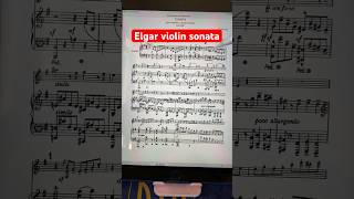 Elgar violin sonata [upl. by Magdalen]