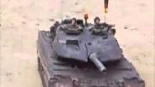 116 Tamiya Leopard 2A6 radio controlled tank [upl. by Thelma282]