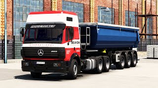 OLD BUT GOLD MERCEDES SK BEAST  ETS2 MODS 147148 [upl. by Reddin]