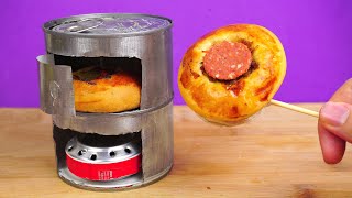 Make an Amazing Mini Pizza Oven with Soda Cans [upl. by Mercedes]