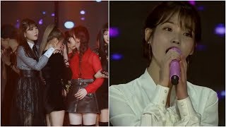 YERI BREAKS DOWN CRYING AFTER IUS SPEECH ABOUT JONGHYUN [upl. by Nylrebmik397]