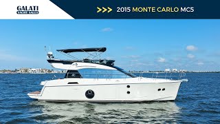 2015 Monte Carlo MC5 Yacht For Sale “Nauti Obsession” [upl. by Suu]