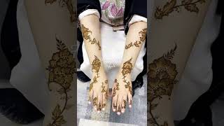 Viral briskly henna dejain mehndi hennamehndiart [upl. by Cowden]