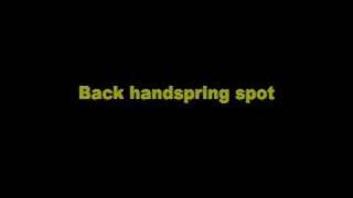 Balance Beam Back Handspring Instructional Video [upl. by Aikcir]