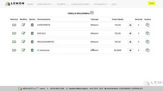 TABELLE MILLESIMALI  Lemon Gestione condominio [upl. by Orji]