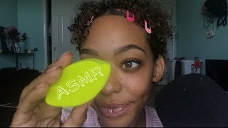 ASMR  Up Close Repeating ‘Blend’ amp ‘Beauty Blender’  Personal Attention  Slight Mouth Sounds [upl. by Morez]