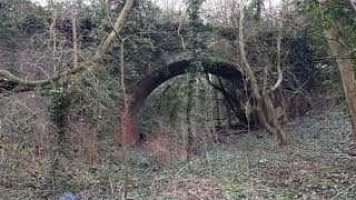 former middland countys railway access bridge at Broughton Astley March 5th 2023 [upl. by Aborn654]