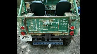 1946 CJ2A Restoration Progress [upl. by Canter69]