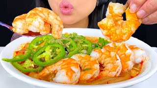 SHRIMP UDON NOODLES FAIL  MUKBANG  EATING SOUNDS  ASMR Phan [upl. by Ekal]