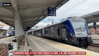 InterCity IC 81102 PODLASIAK Szczecin Główny  Warszawa Centralna  Suwałki część2 Griffin EU160010 [upl. by Yrreb586]