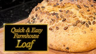 Farmhouse loaf made easy at home [upl. by Romilda961]