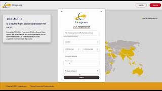 Tricargo signup [upl. by Novanod]