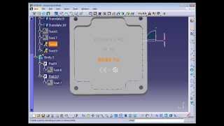 Add text from a point in CATIA V5  3D projection [upl. by Jacinto]