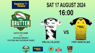 BRUTTEN CUP RUGBY WSU ALL BLACKS VS FORT HARE BLUES [upl. by Mauretta]