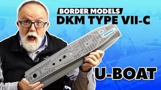 Unboxing the NEW 135 Border Models DKM Type VIIC UBoat [upl. by Eledoya645]