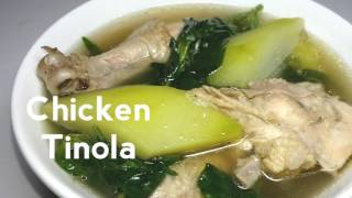 Chicken Tinola  Tinolang Manok [upl. by Yahsel]